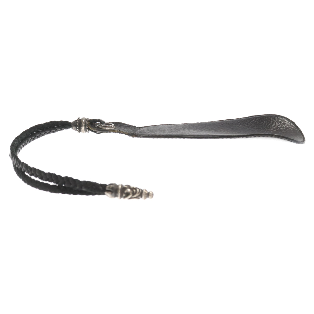 CHROME HEARTS クロムハーツ SHOE HORN SML シューホーン レザー靴べら ブラック_画像4