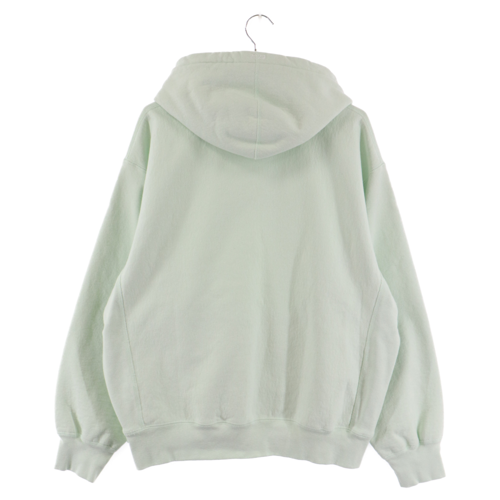 SUPREME シュプリーム 23AW BOX Logo Hooded Sweatshirt ボックス ロゴ スウェット パーカー ライトグリーン_画像2