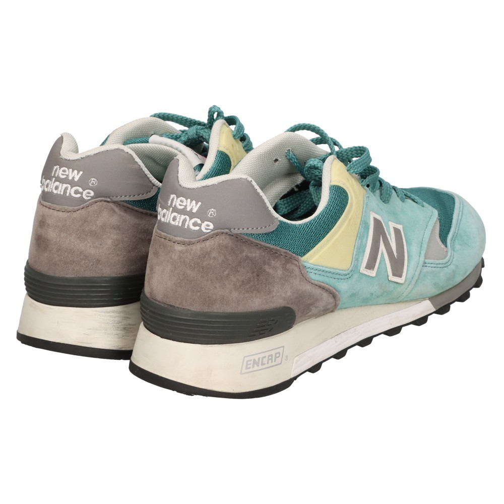 New Balance ニューバランス M577ETB ローカットスニーカー グリーン US9.5/27.5cm_画像4