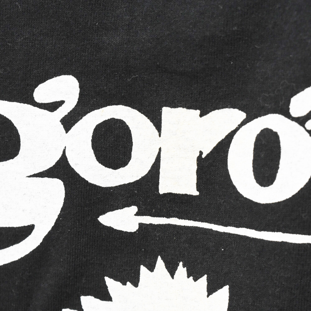 goro's ゴローズ ロゴプリント 半袖Tシャツ カットソー ブラック_画像6