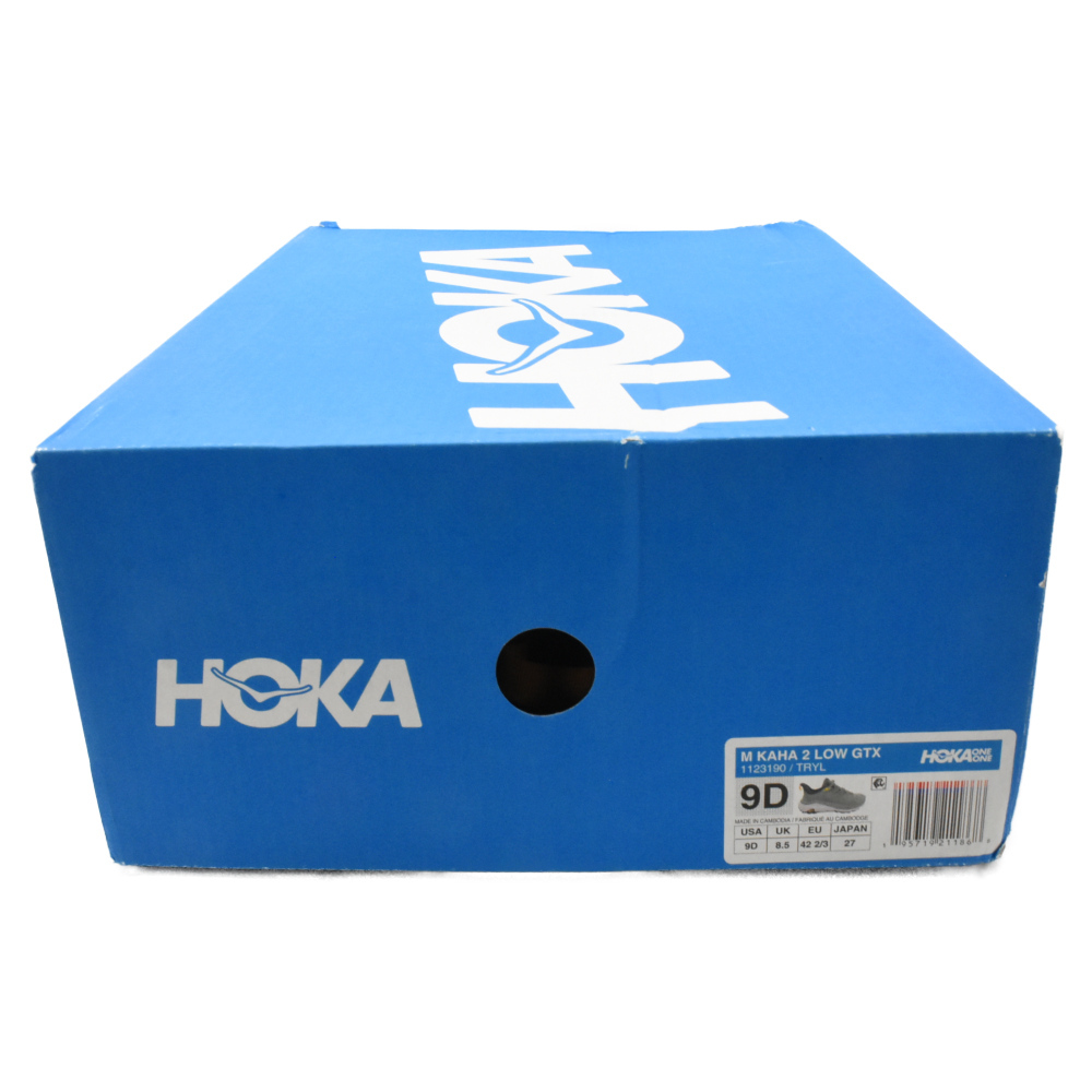 HOKA ホカ KAHA 2 TRAIL CODE GTX カハツー トレイルコード GTXハイカットスニーカー 1123190 カーキ/グレー_画像6
