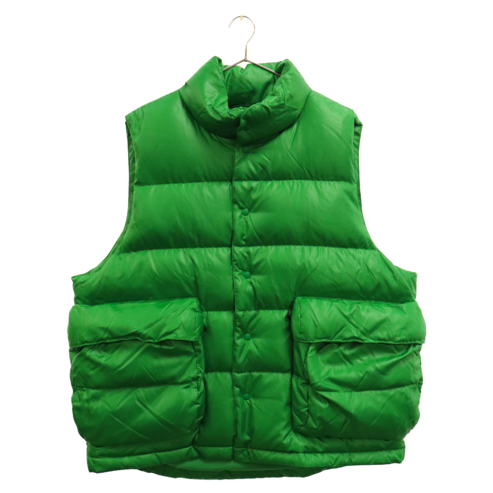 DAIWA PIER39 ダイワピア TECH BACKPACKER DOWN VEST テックバックパッカーダウンベスト グリーン BW-24023Wの画像1