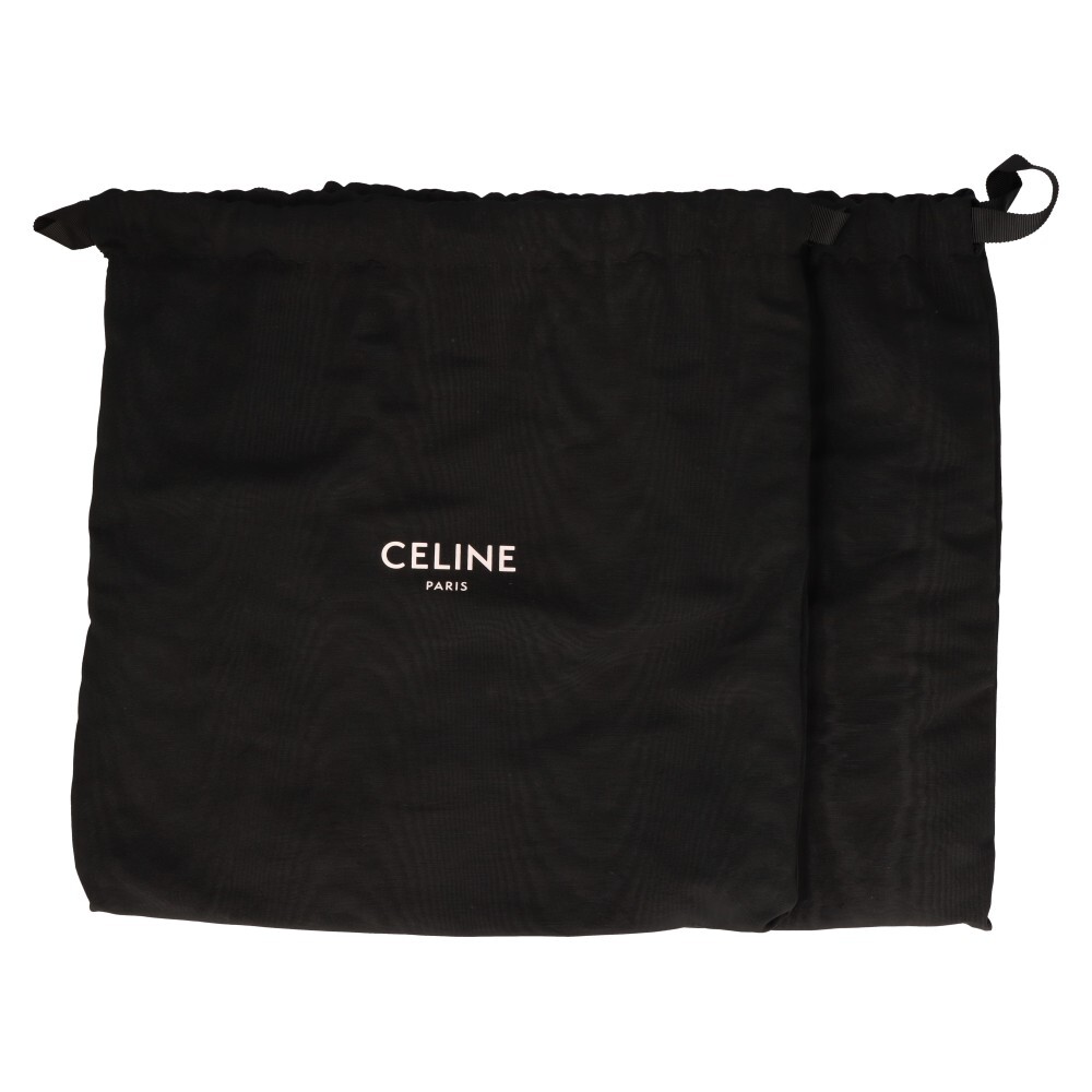 CELINE セリーヌ バックバックル ジップドアイザックブーツ スエード ブラウン_画像8