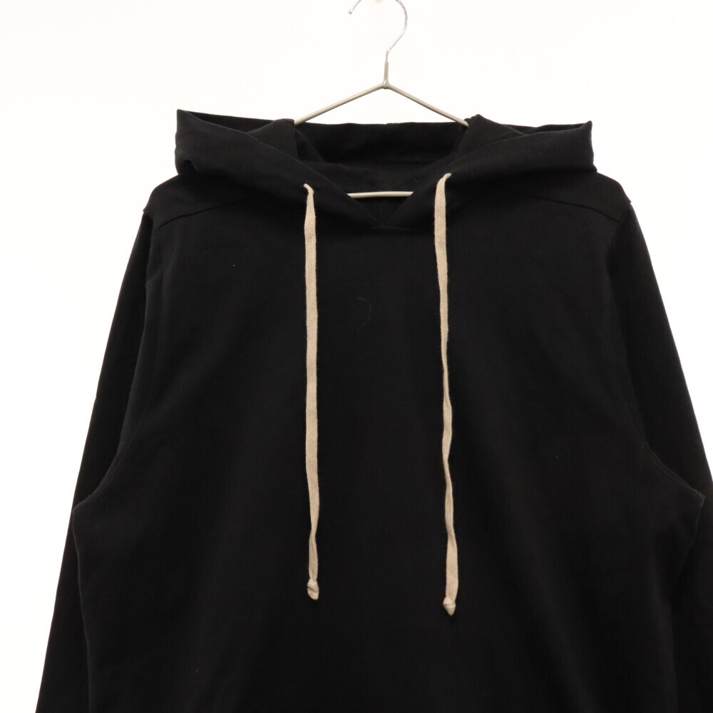 Rick Owens リックオウエンス 21SS コットンプルオーバーパーカー フーディーRU21S6285-BA ブラック