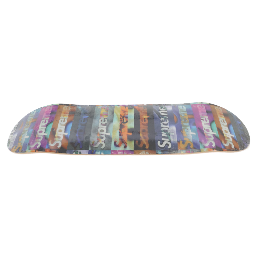 SUPREME シュプリーム 20SS Distorted Logo Skateboard ボックスロゴ スケートボードデッキ ブラック/マルチカラー