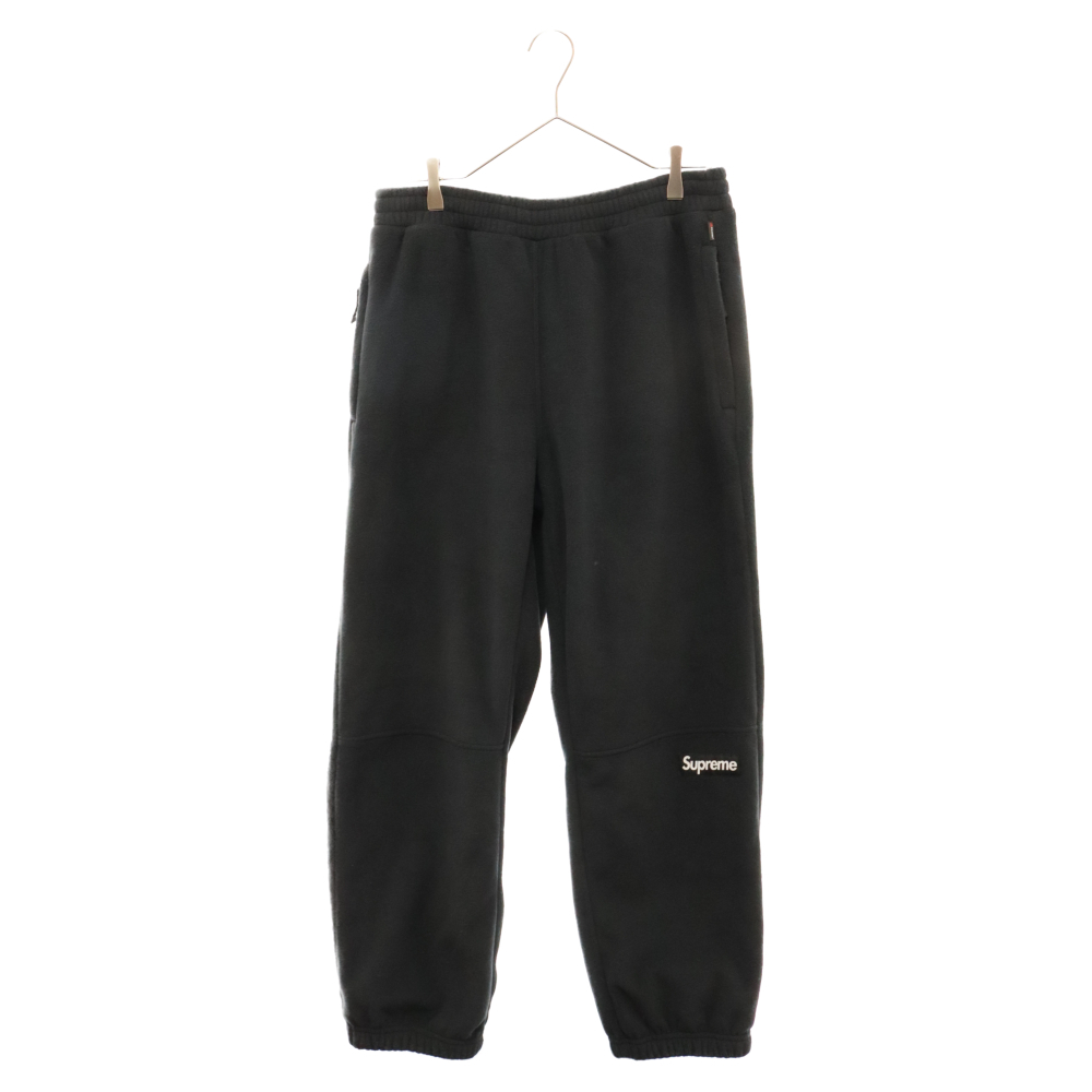 SUPREME シュプリーム 21AW Polartec Pant ポーラテック フリースパンツ ブラック