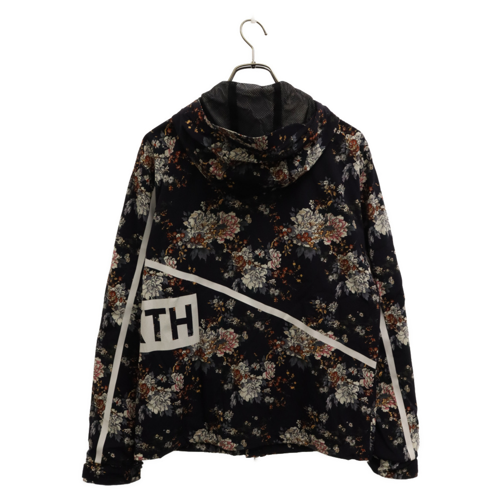 KITH キス Tapestry Floral Madison Jacket Nocturnal フローラル総柄 ジップアップ ナイロンジャケット ネイビー/マルチカラー_画像2