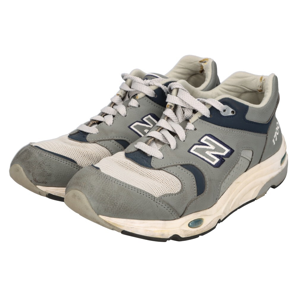 New Balance ニューバランス M1700GRA レザーメッシュ切り替えローカットスニーカー グレー US10/28cm_画像3