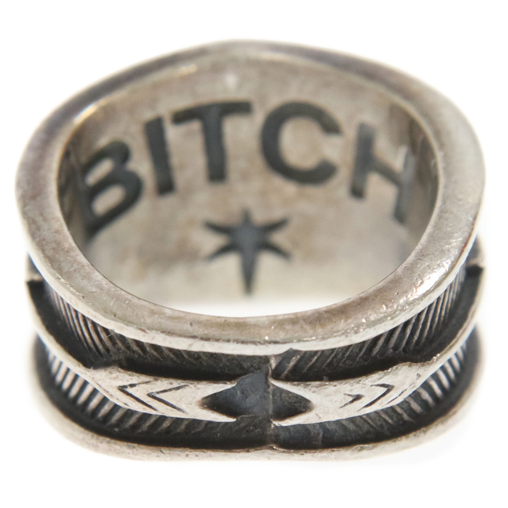 CODY SANDERSON コディーサンダーソン BITCH STAMP RING ビッチ スタンプリング シルバー_画像2