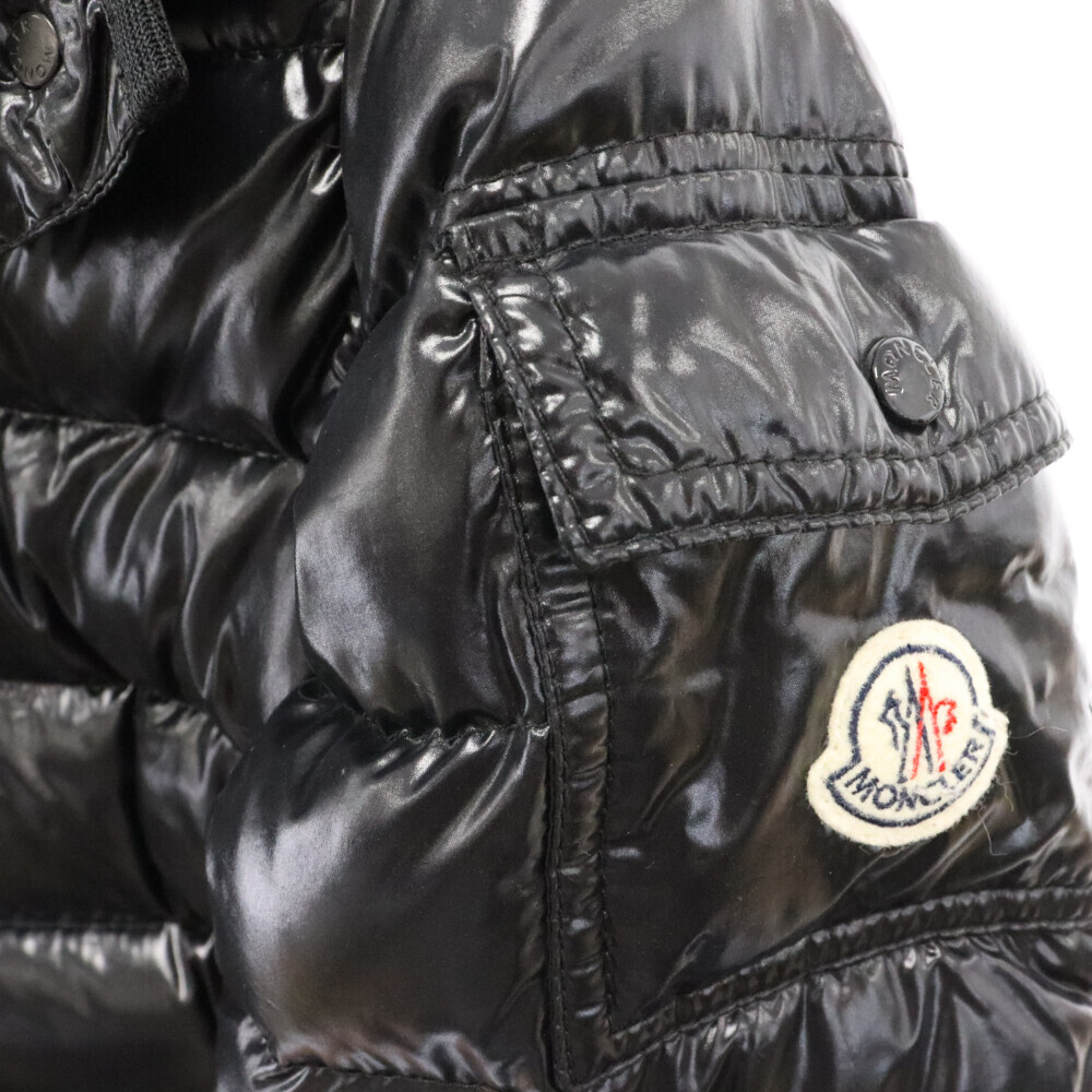 MONCLER モンクレール BADY GIUBBOTTO ジップアップ ダウンジャケット ブラック 020934538450_画像5