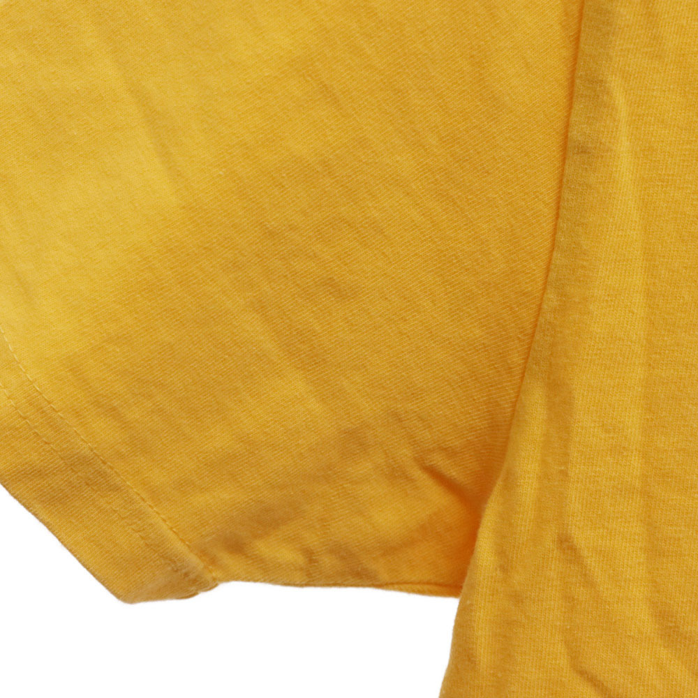HYSTERIC GLAMOUR ヒステリックグラマー フォト プリント 半袖 カットソー Tシャツ イエロー 1263CT02_画像5