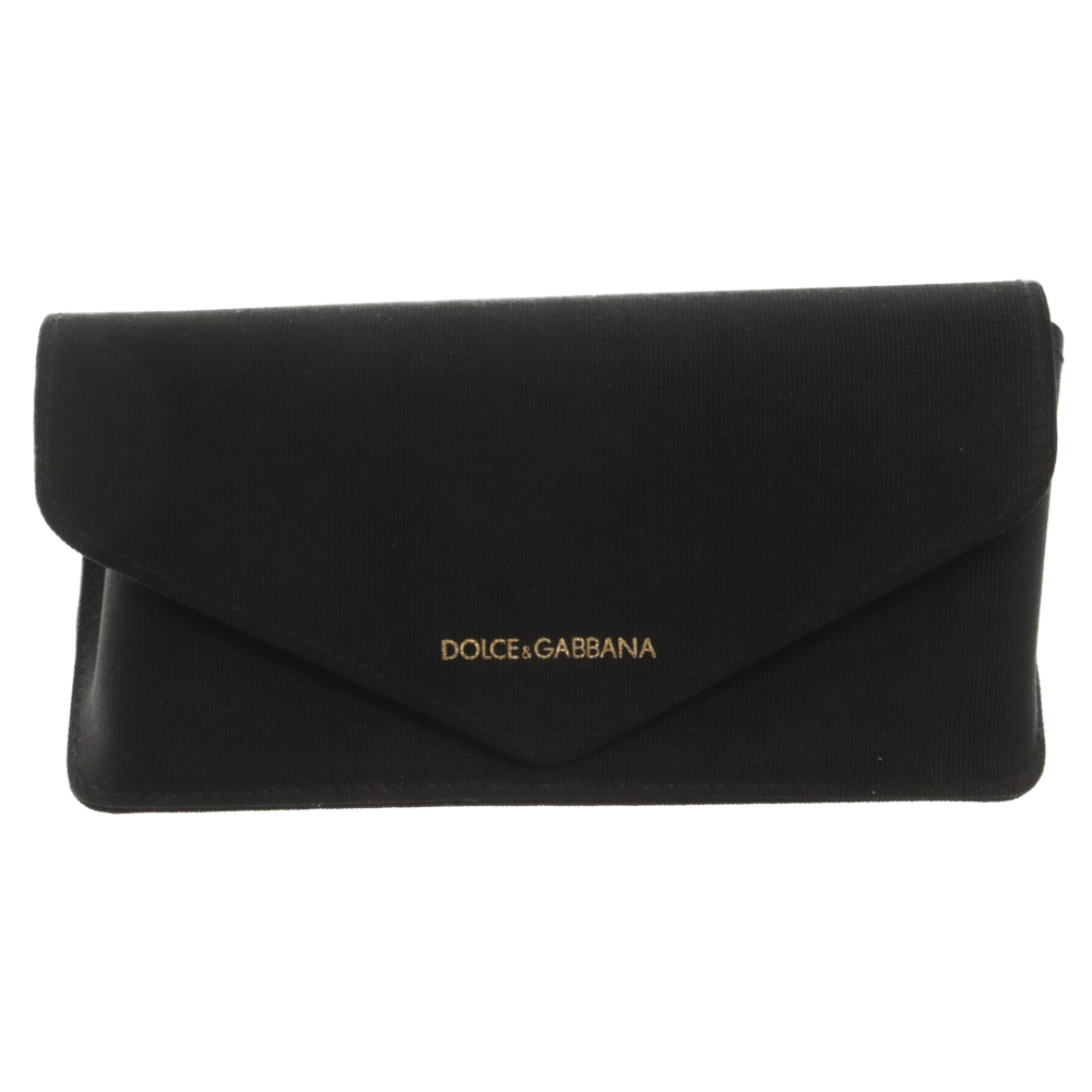 DOLCE & GABBANA ドルチェアンドガッバーナ アビエーター ロゴデザイン サングラス ブラック/ゴールド DG2235_画像6