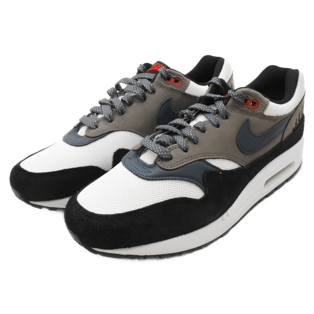 NIKE ナイキ AIR MAX1 PRM ESCAPE エアマックス1 プレミアム エスケープ ローカットスニーカー ホワイト/ブラック US10/28cm FJ0698-100_画像3