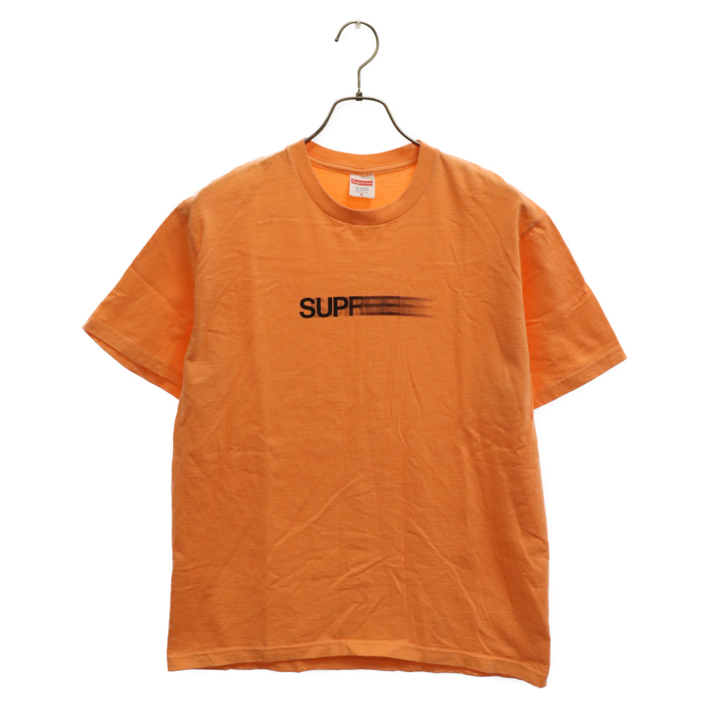 SUPREME シュプリーム 23SS Motion Logo Tee モーション ロゴ 半袖Tシャツ オレンジ_画像1
