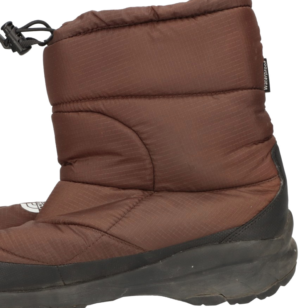 THE NORTH FACE ザノースフェイス NUPTSE BOOTIE ヌプシブーティー ブラウン US9 6081562N3X_画像6