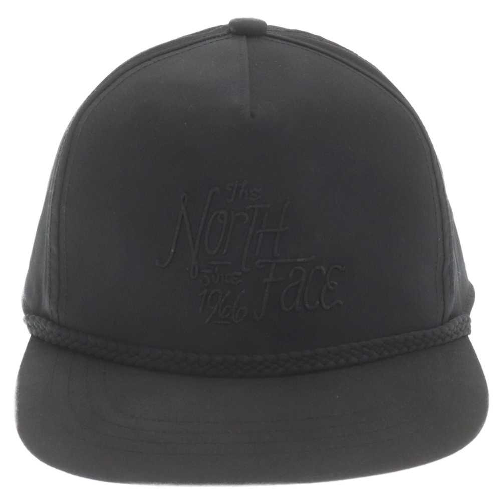 THE NORTH FACE ザノースフェイス ロゴ刺繍 ベースボールキャップ ブラック NN42235_画像4