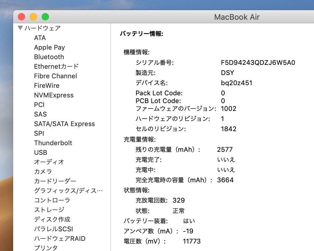 Retina MacBook Air スペースグレイ A1932 2019 ロジックボード欠品 /JIS/現状品/ジャンク出品_画像4