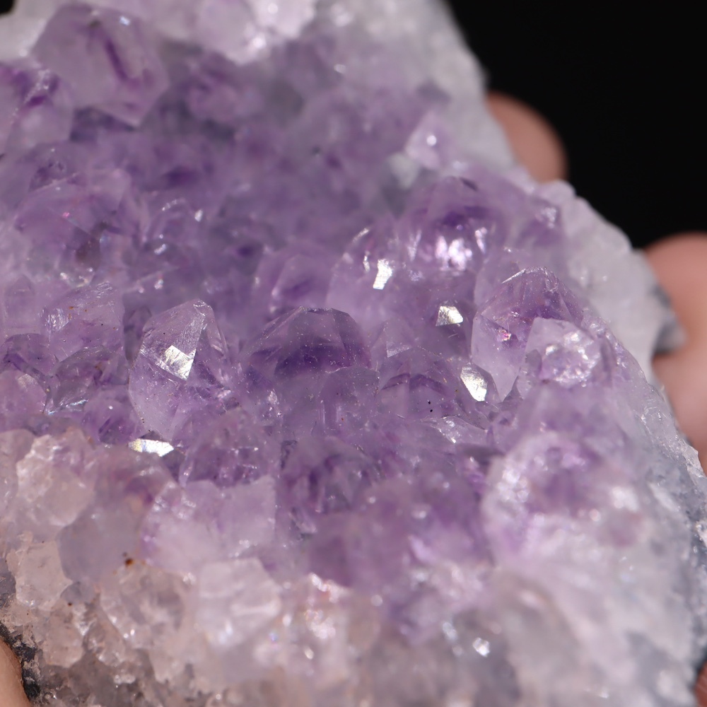 【送料無料】アメジスト 紫水晶 クォーツ クリスタル 水晶 62.9g AMT182 鉱物　原石　天然石　パワーストーン_画像3