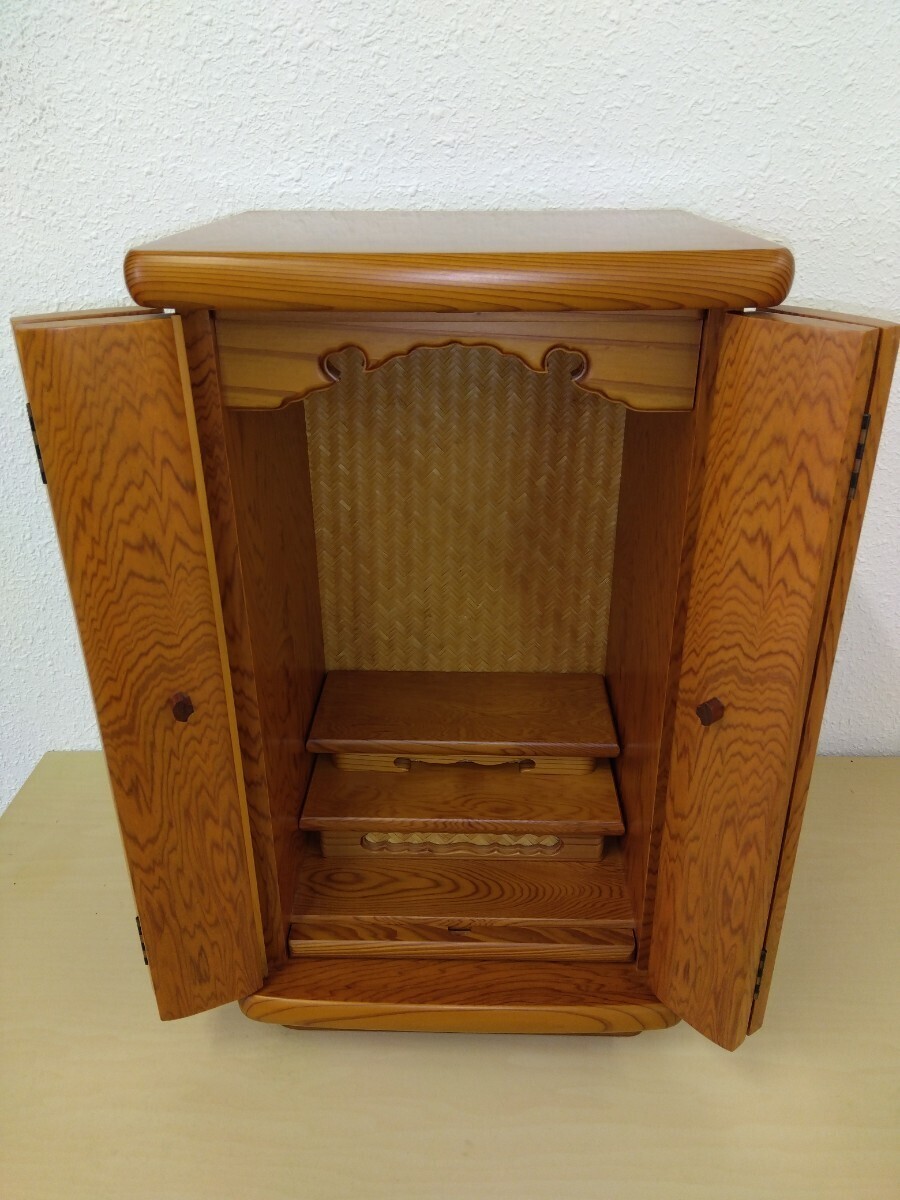 16号 春霞 屋久杉 天然杢 国産品 中古美品 厨子 仏像入れ 仏壇 16号 春霞 屋久杉 天然杢 国産品 中古美品 厨子 仏像入れ 仏壇