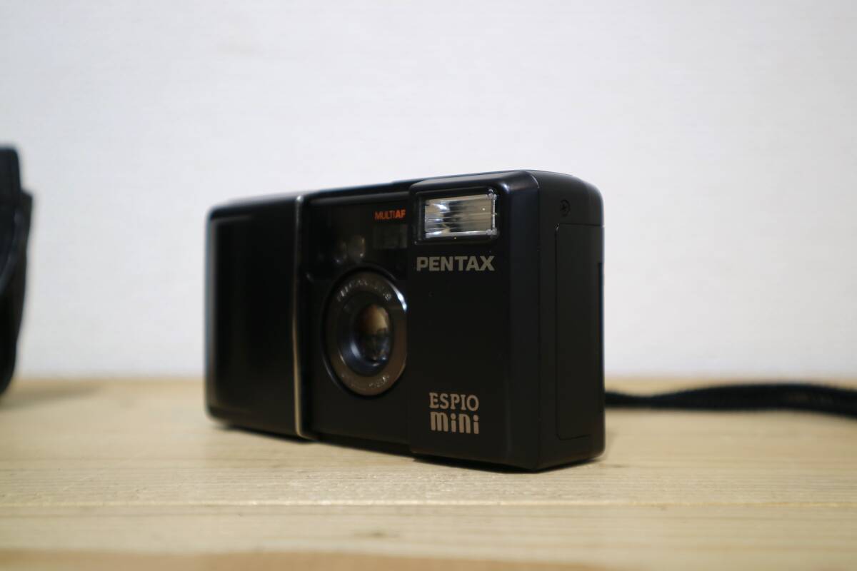 PENTAX ペンタックス　ESPIO mini　MULTI AF　ブラック　ケース付き　パノラマ_画像4
