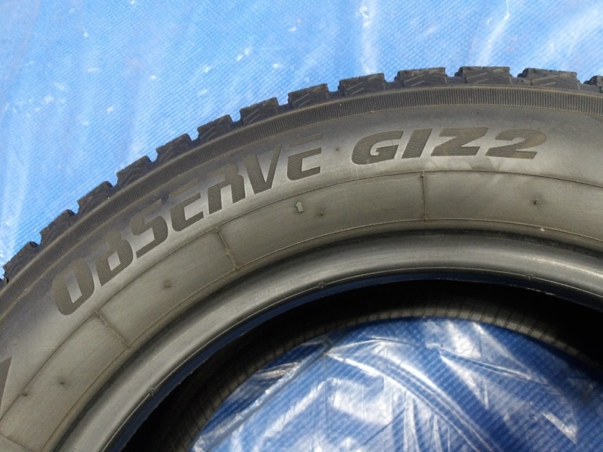 『TOYO トーヨー OBSERVE GIZ2 165/70R14 2022年製 冬タイヤ スタッドレスタイヤ 1本のみ』の画像4