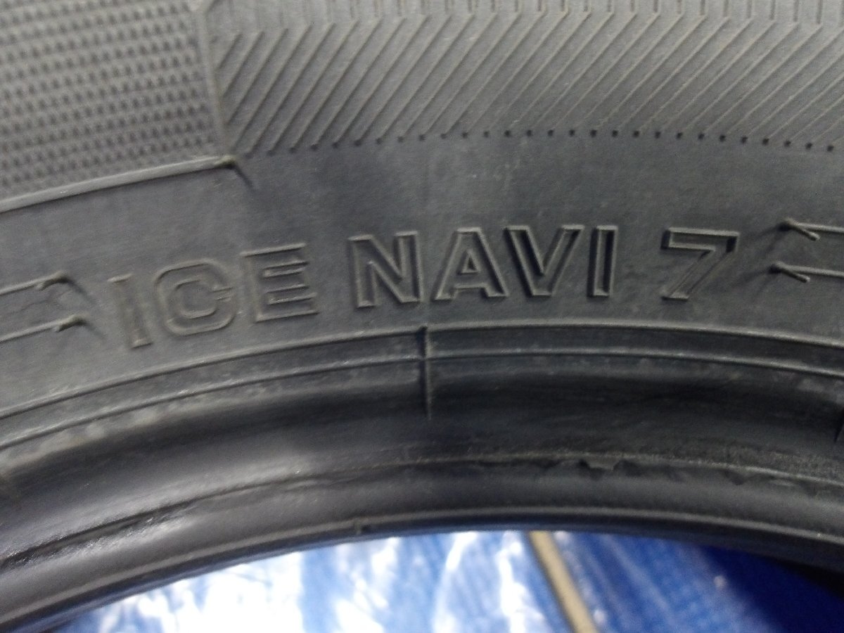 『GOODYEAR グッドイヤー ICE NAVI7 アイスナビ 155/65R14 2023年製 冬タイヤ スタッドレスタイヤ 2本セット』の画像6