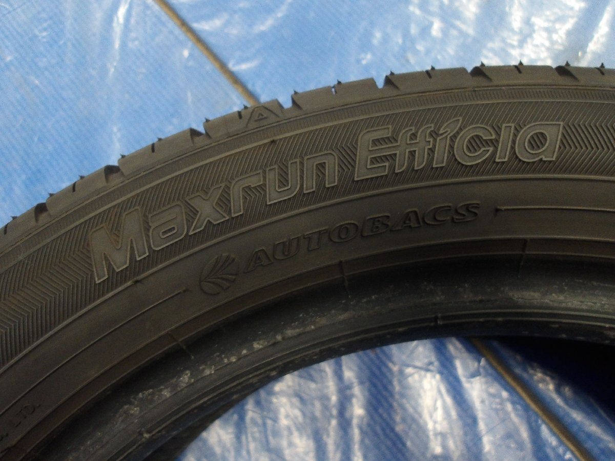 『AUTOBACS　オートバックス　Maxrun Efficia　マックスラン　165/55R14　2021年製　夏タイヤ　ノーマルタイヤ　4本セット』_画像8