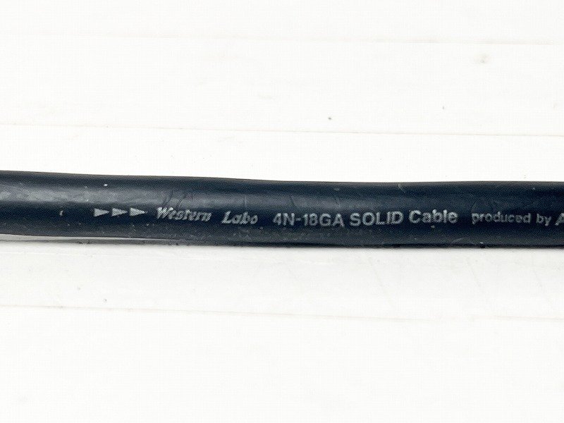 Western Labo/ACROLINK 4N-18GA SOLID CABLE 1M切売 [10006]_画像3
