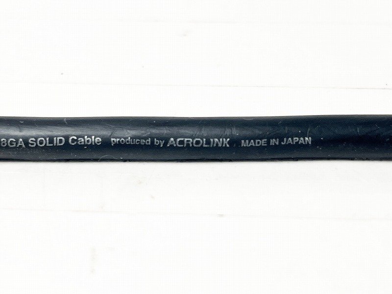 Western Labo/ACROLINK 4N-18GA SOLID CABLE 1M切売 [10006]_画像4
