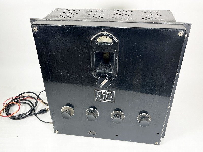 Western Electric 10A RADIO RECEIVER 1台 ジャンク品 [32405]