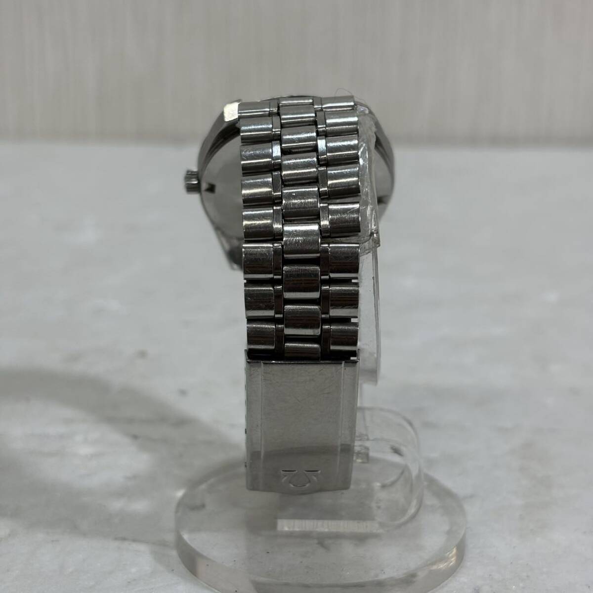 [k2877] 1円スタート！OMEGA SEAMASTER オメガ シーマスター 自動巻き デイデイト 腕時計 メンズ の画像5