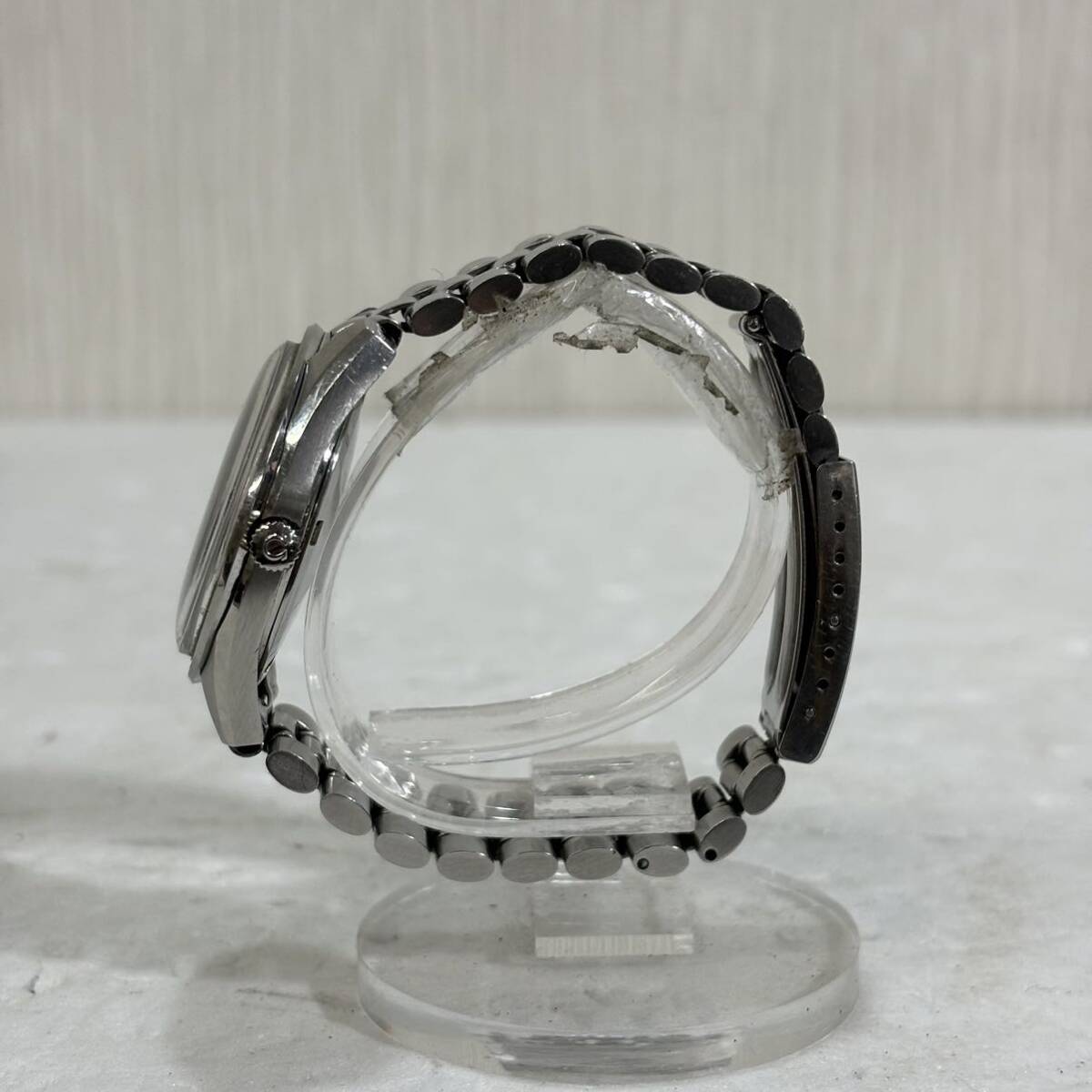 [k2877] 1円スタート！OMEGA SEAMASTER オメガ シーマスター 自動巻き デイデイト 腕時計 メンズ の画像4