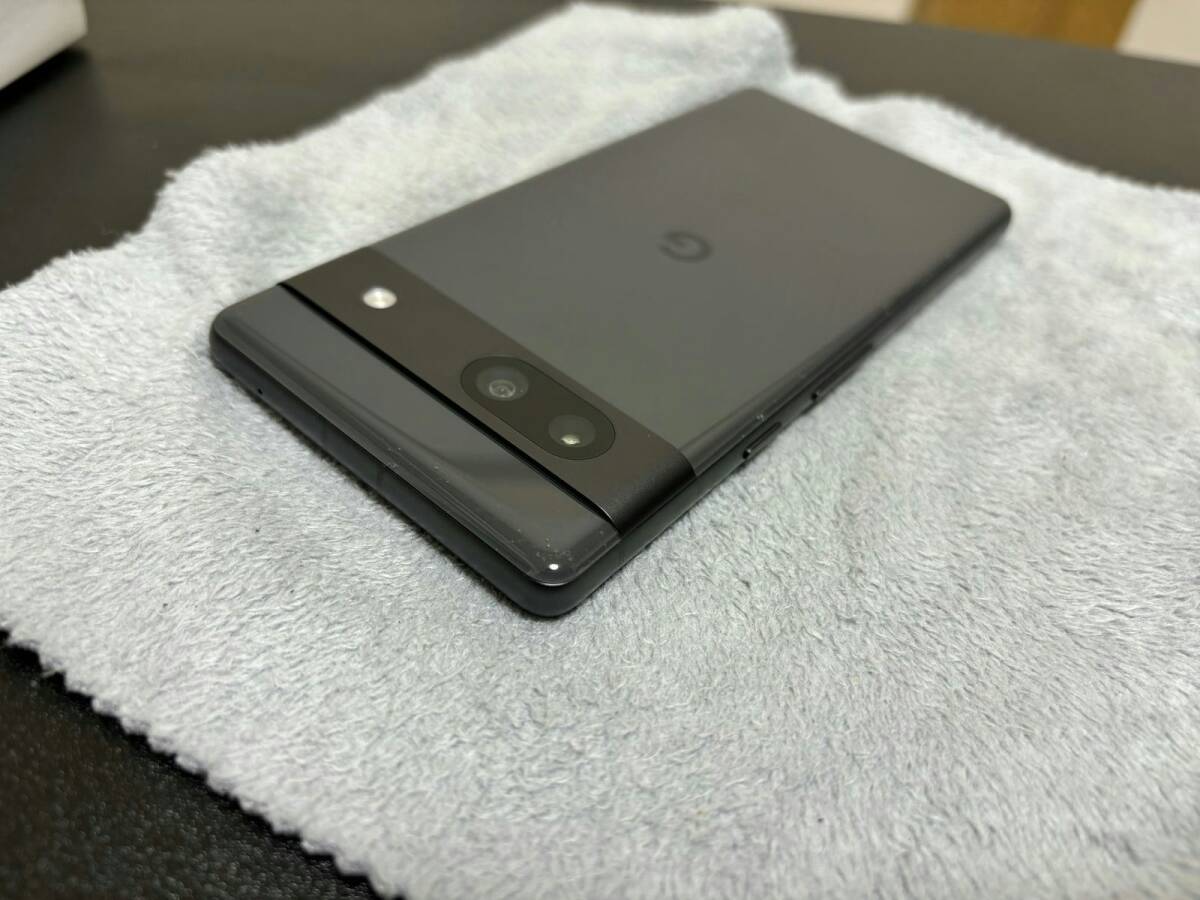 Google Pixel 7a 128GB ブラック Charcoal SIMフリー 美品の画像3