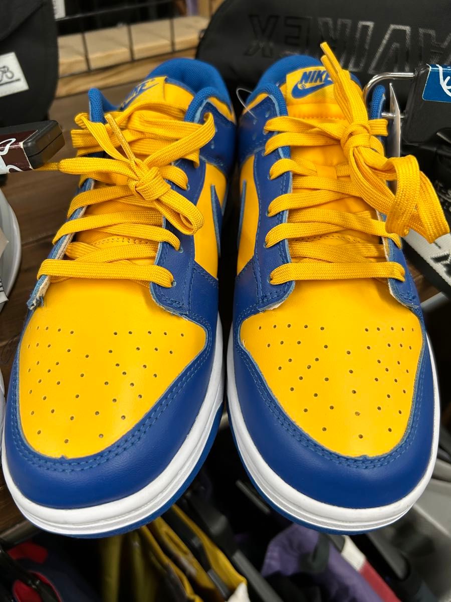 NIKE DUNK LOW UCLA 28cmナイキ　ダンク ブルー×イエロー 検）エアジョーダン レトロ RETRO スニーカー