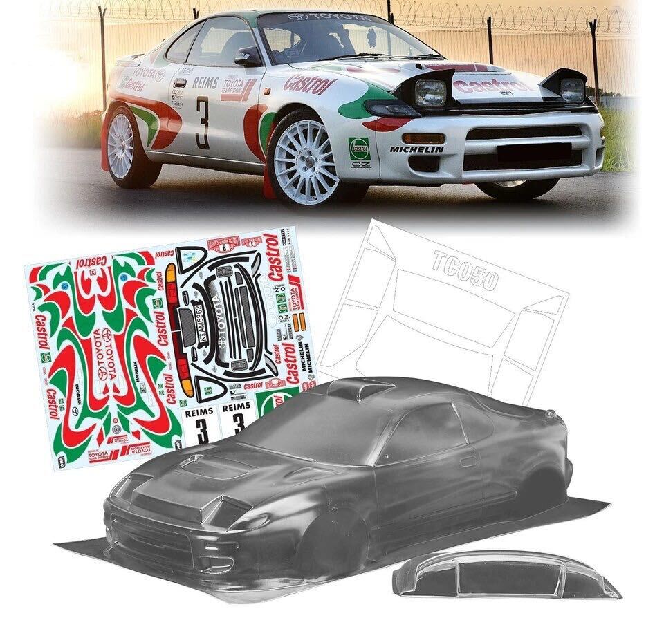 1/10トヨタ セリカ GT-FOUR カストロール ラリーカー ラジコン 1/10トヨタ セリカ GT-FOUR カストロール ラリーカー ラジコン