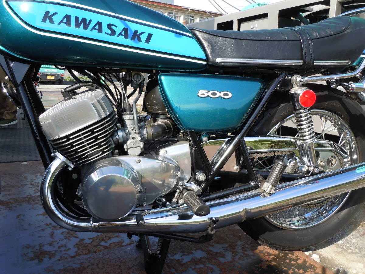 ＳＳ５００ H１F オリジナル マッハ 国内物 最終モデル 希少 絶版車_画像5