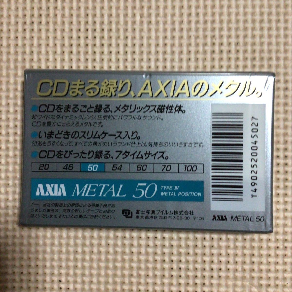 AXIA METAL 50 metal position cassette tape [ unopened new goods ]##