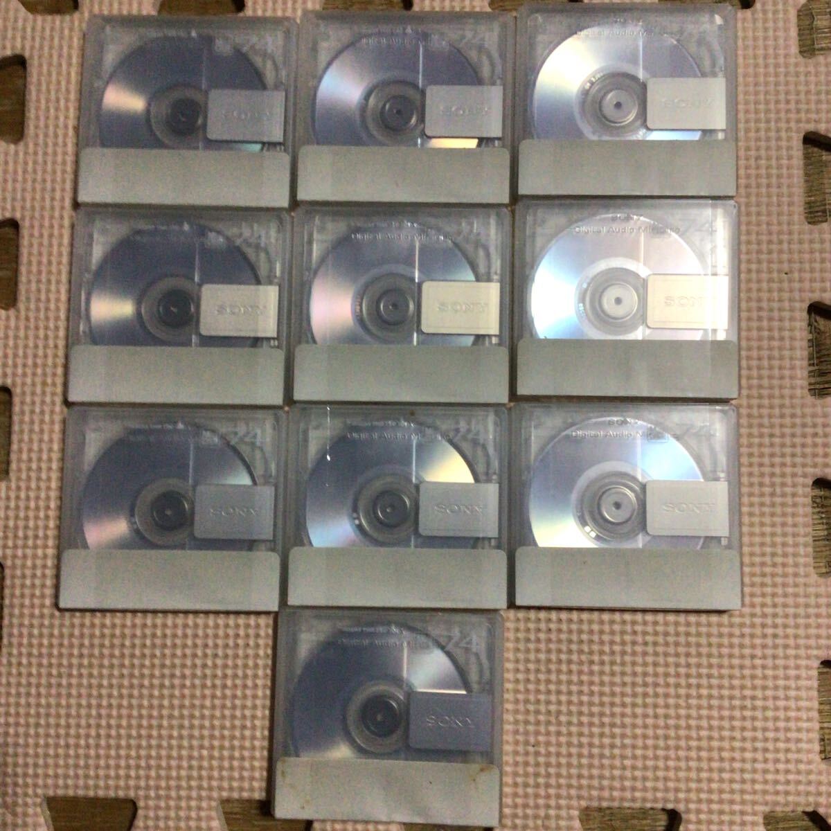 SONY 74 MD【mini disc】10枚【未開封新品】★_画像1