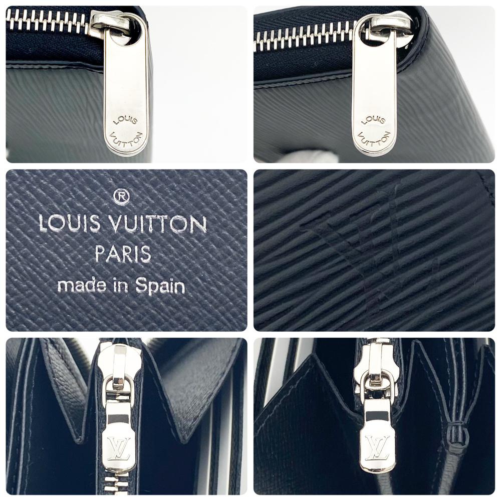 【極美品】ルイヴィトン LOUIS VUITTON エピ ジッピーウォレット ラウンドファスナー ノワール M61857 ブラック 送料無料 送料込み_画像9