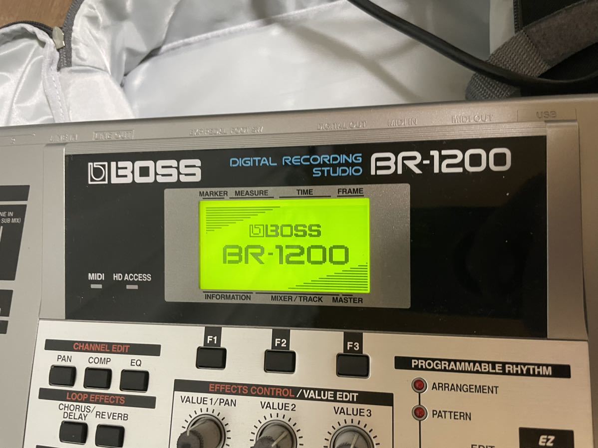 展示品★新品同様★BOSS ★ボス★BR-1200CD★DIGITAL RECORDING STUDIO★MTR★マルチトラックレコーダー★音響機材★専用ケース★完動品★_画像10