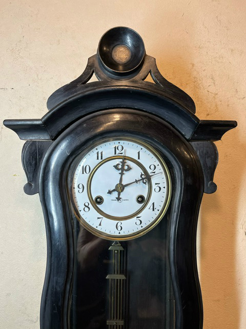 精工舎 ひさご バイオリン型 座敷時計 柱時計 古時計 の画像2