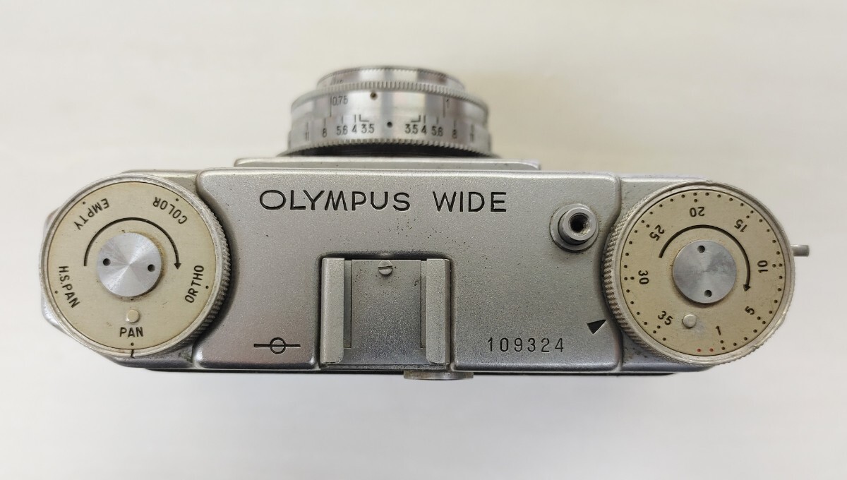 ●OLYMPUS WIDE　オリンパス ワイド 1:3.5 f=35mm フィルムカメラ ジャンク_画像5