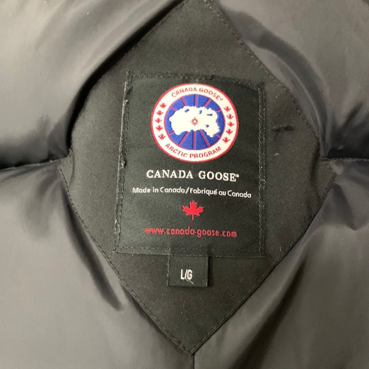 【美品】CANADA GOOSE カナダグース ジャスパー ダウン メンズ L