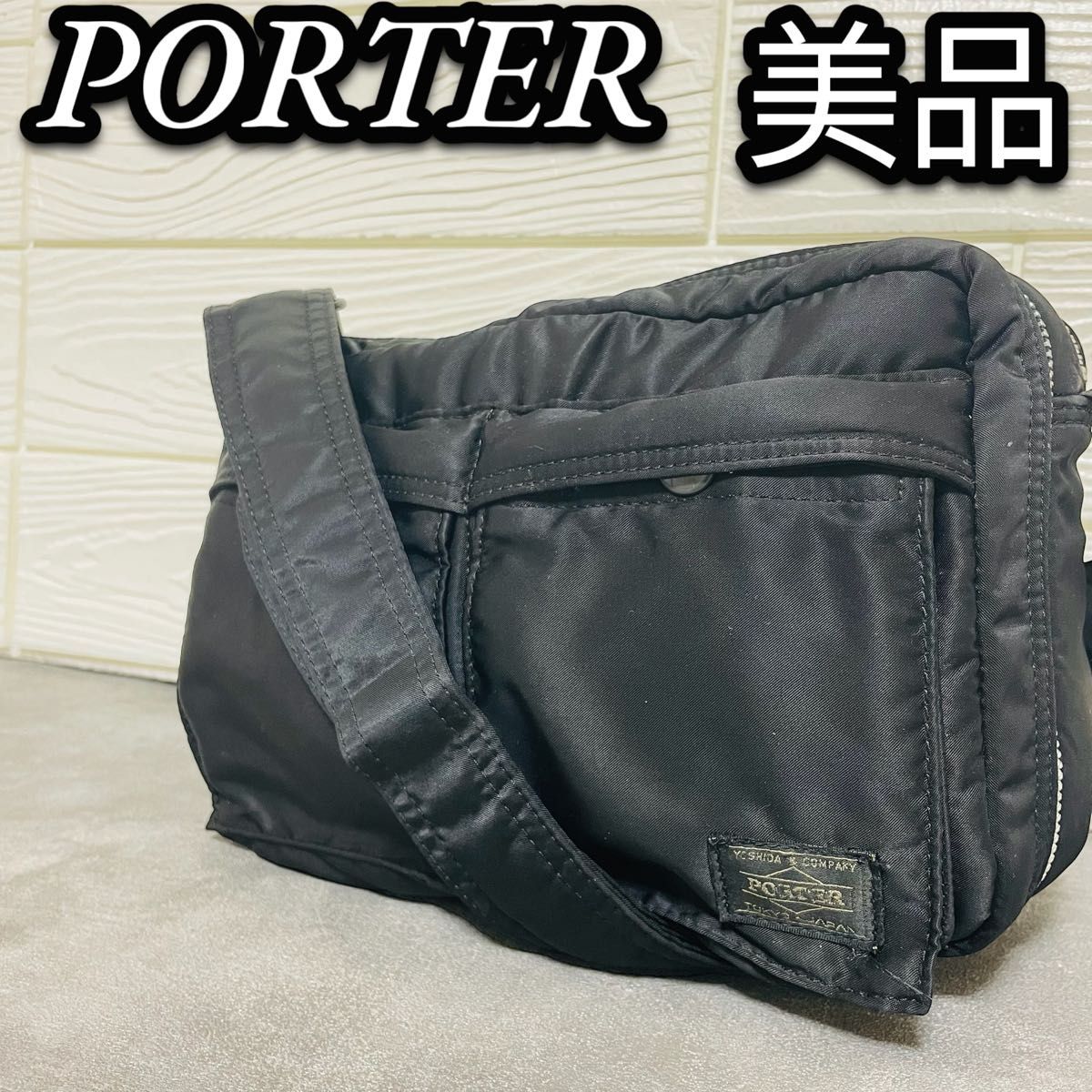 美品 PORTER ポーター タンカー ショルダーバッグ Lサイズ 吉田 美品 PORTER ポーター タンカー ショルダーバッグ Lサイズ 吉田