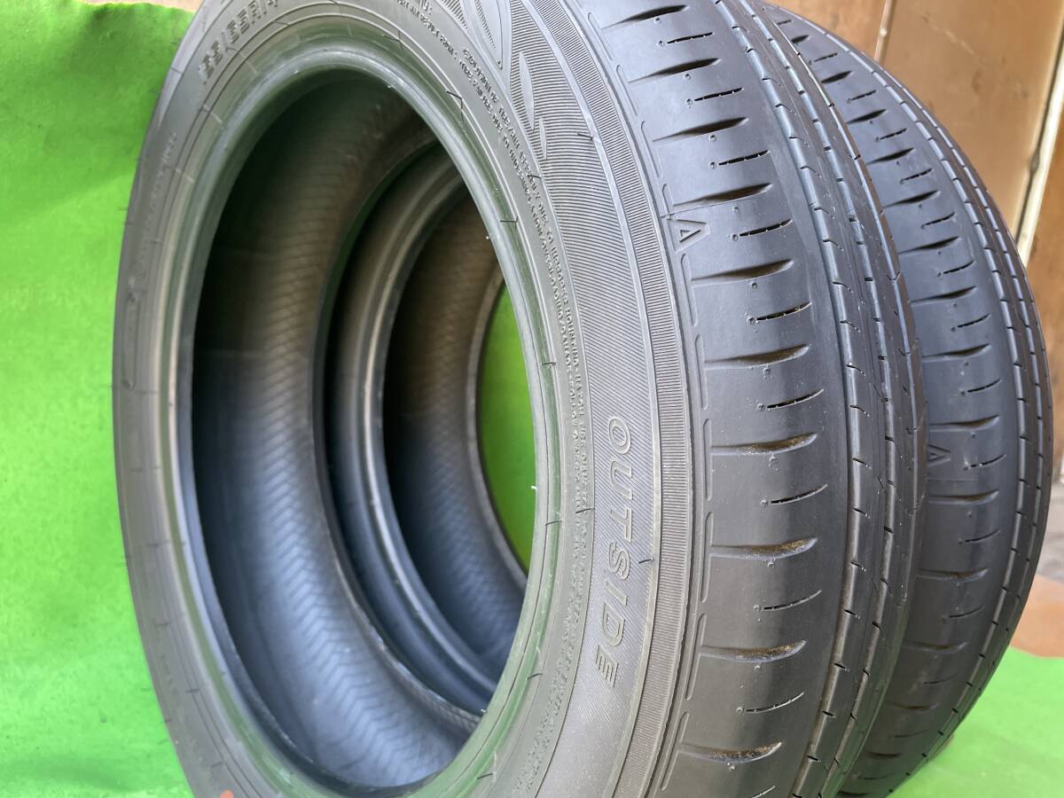 155/65R14 75S ダンロップ エナセーブ EC300+ 2本セット 22年製 Nシリーズ スペーシア など 夏タイヤ 激安！！の画像2