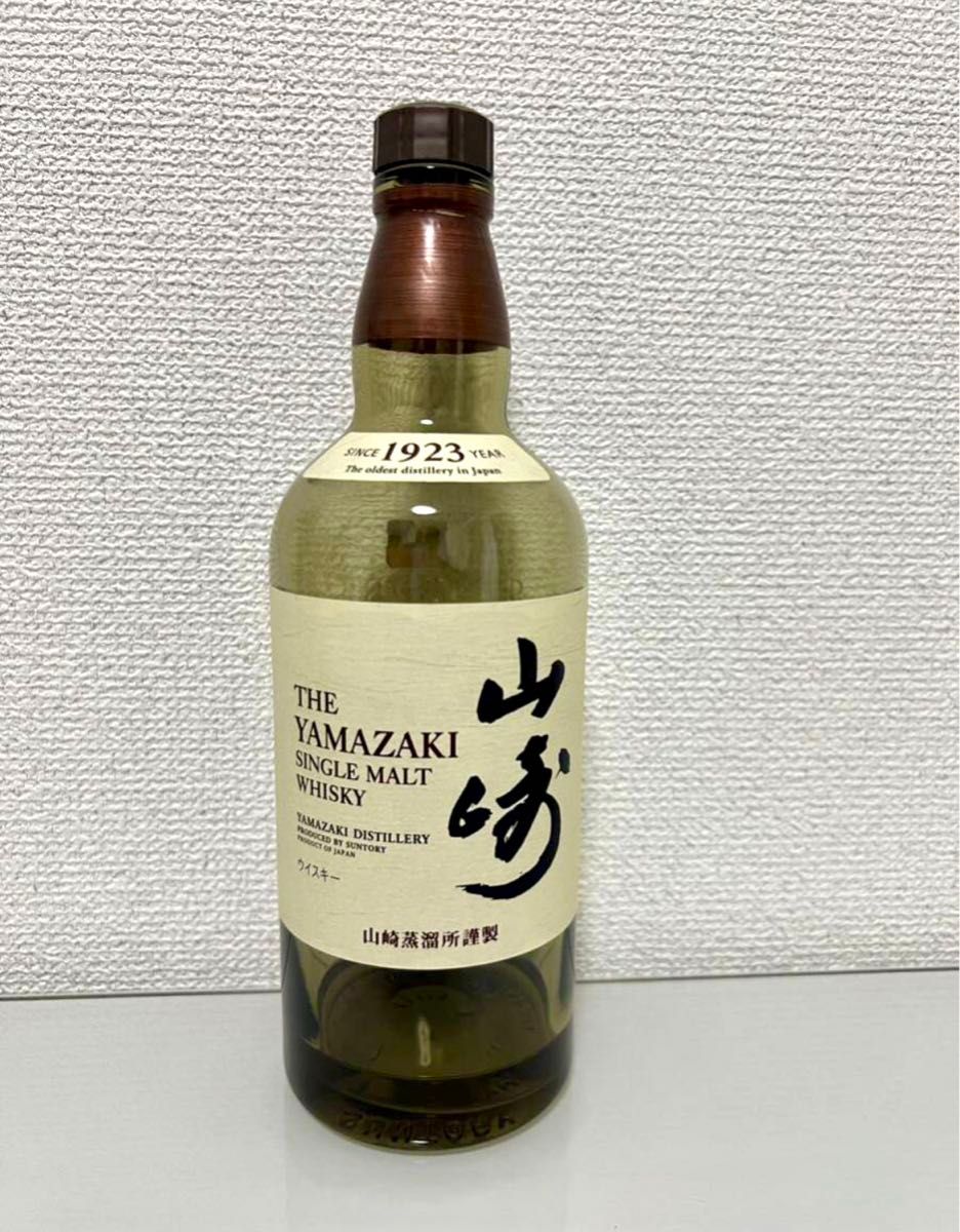 空瓶】サントリー 山崎 SUNTORY シングルモルト シングルモルト 空瓶】サントリー 山崎 SUNTORY シングルモルト シングルモルト