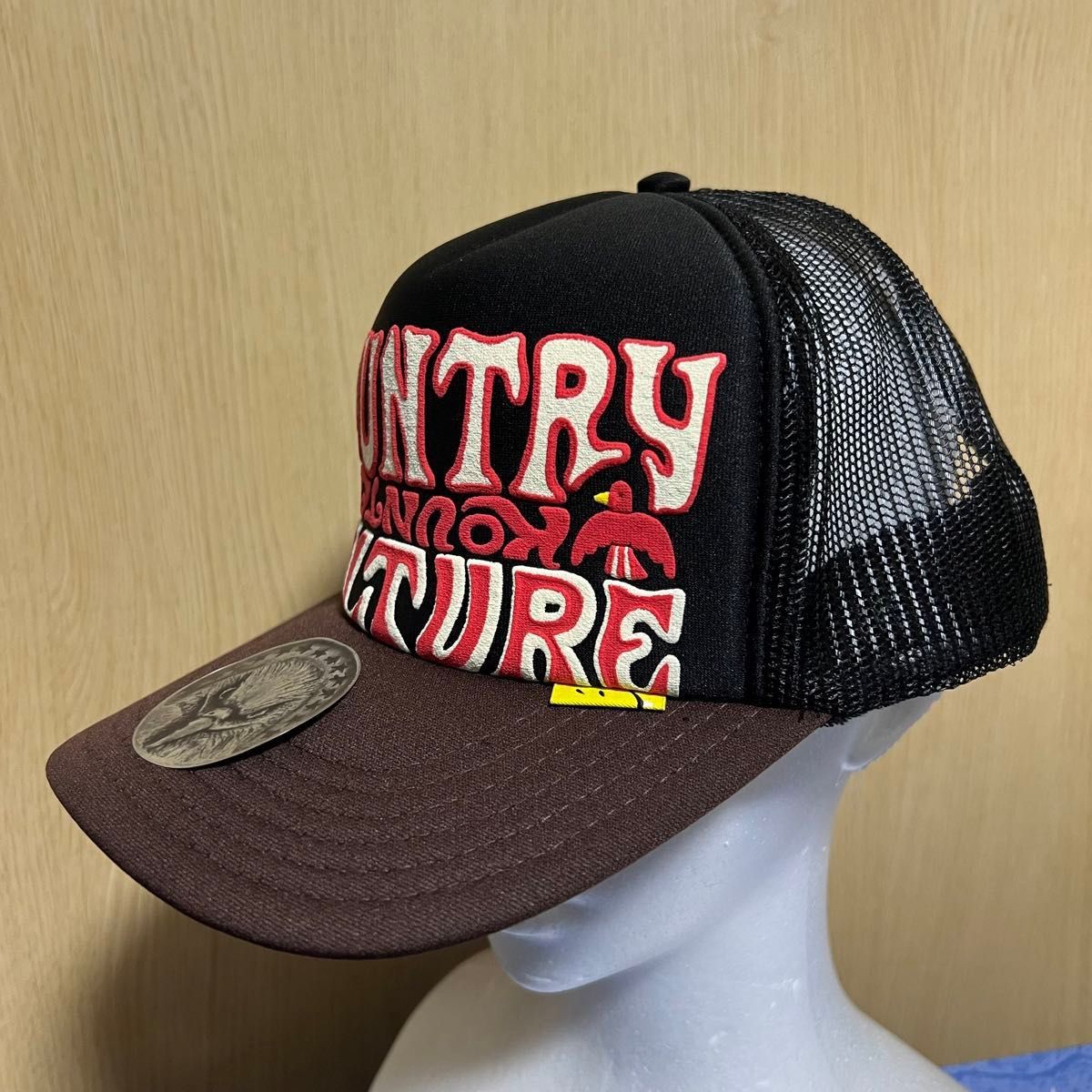 kapital キャピタル　京都限定　キャップ　cap スナップバック　KOUNTRY サイズフリー　メッシュ　mesh