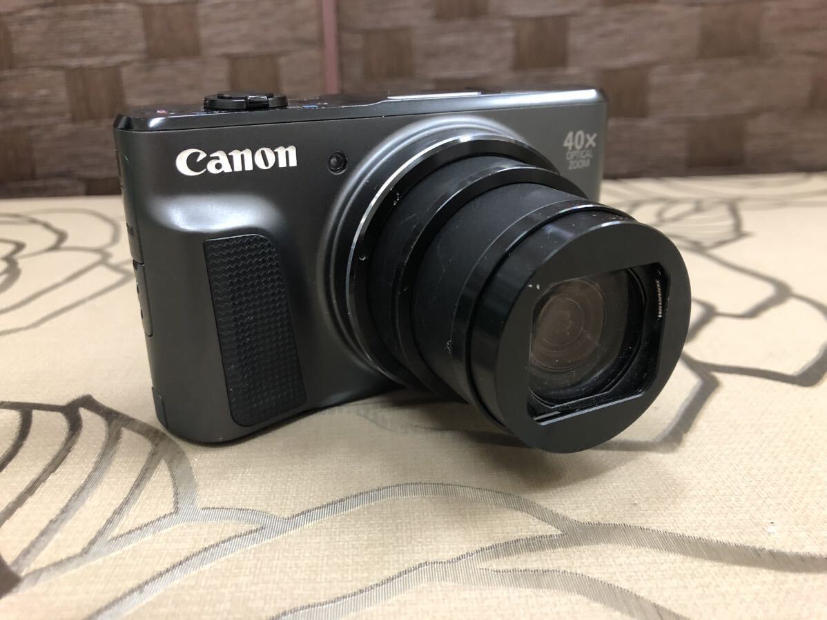 【箱付き】Canon SH720 HS コンパクトデジタルカメラ キャノン キヤノン PowerShot ブラック デジカメ Power _画像1