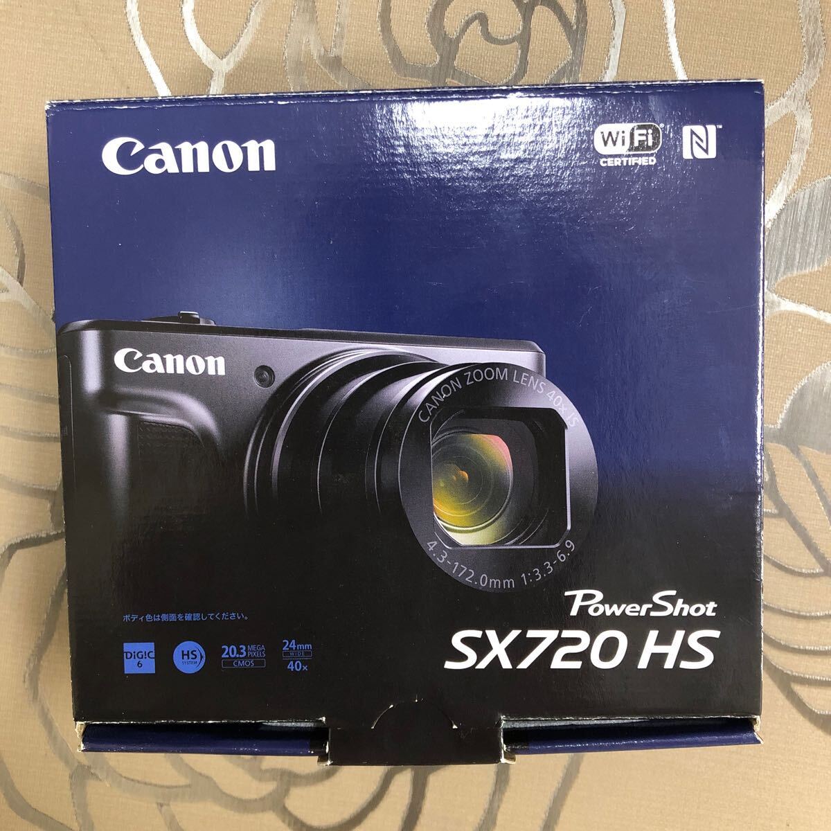 【箱付き】Canon SH720 HS コンパクトデジタルカメラ キャノン キヤノン PowerShot ブラック デジカメ Power _箱付き