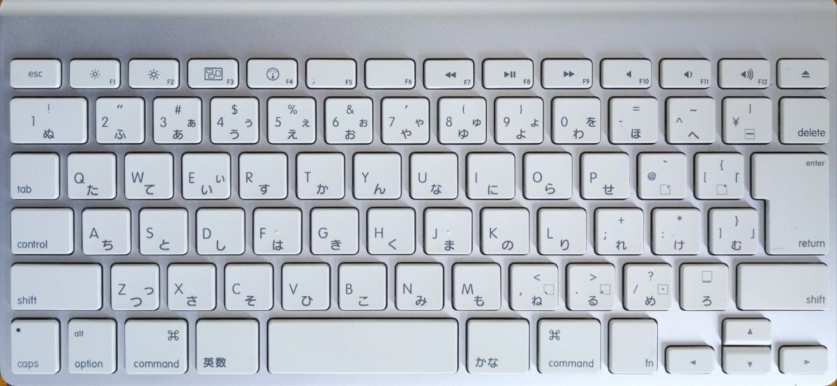 Apple アップル ワイヤレスキーボード日本語配列 A1314